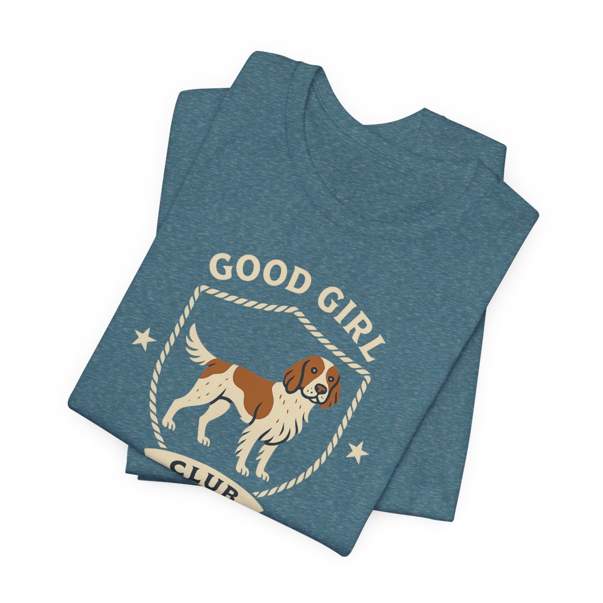 Irish Red and White Setter Good Girl Club Tee