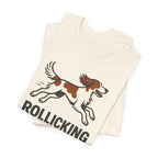 Irish Red and White Setter Rollicking Their Word Not Mine Tee