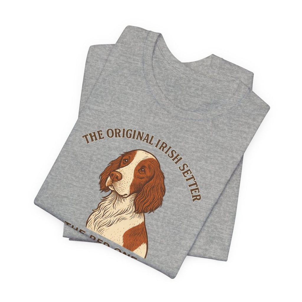 Irish Red and White Setter The Original Irish Setter Tee
