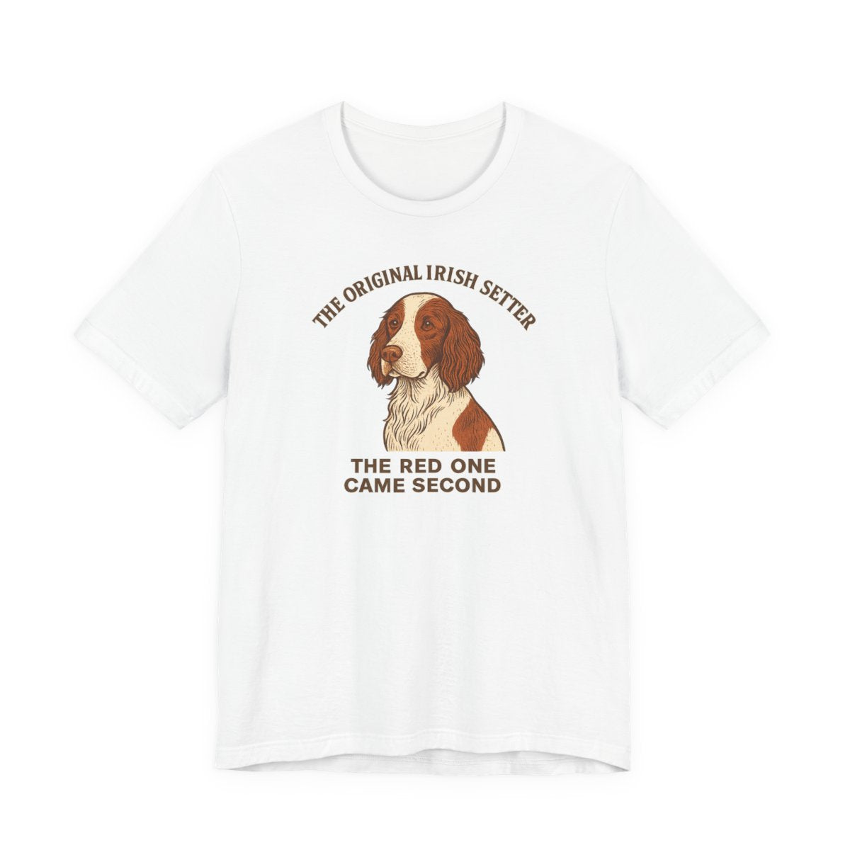 Irish Red and White Setter The Original Irish Setter Tee