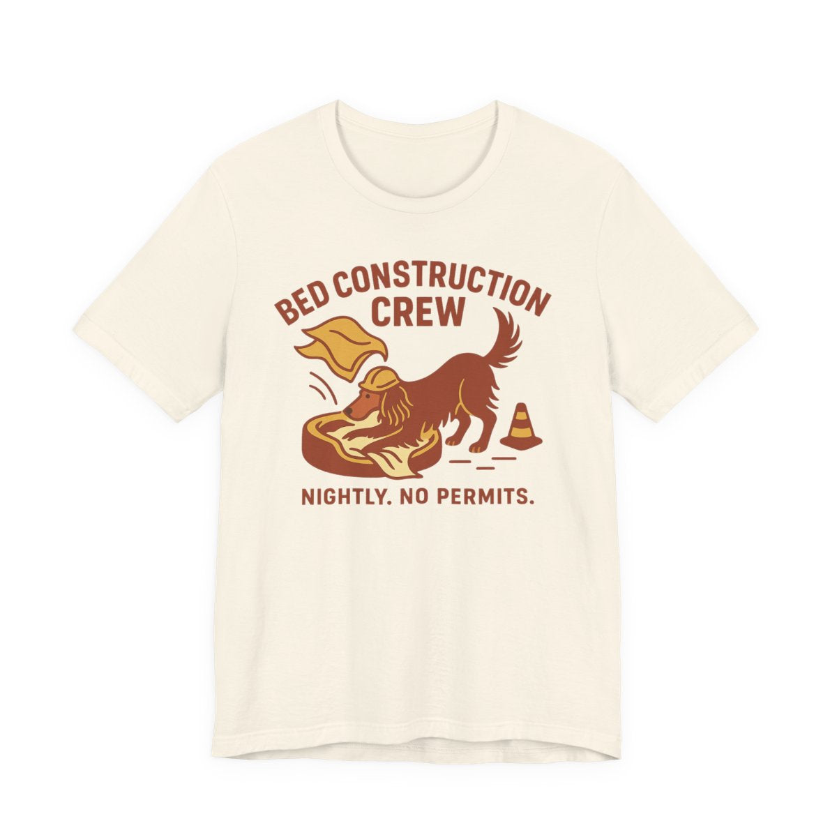 Irish Setter Bed Construction Crew t-shirt, view 5