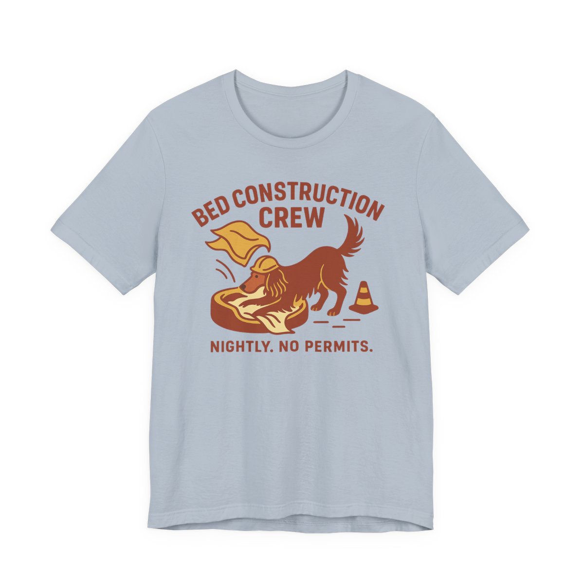 Irish Setter Bed Construction Crew t-shirt, view 7