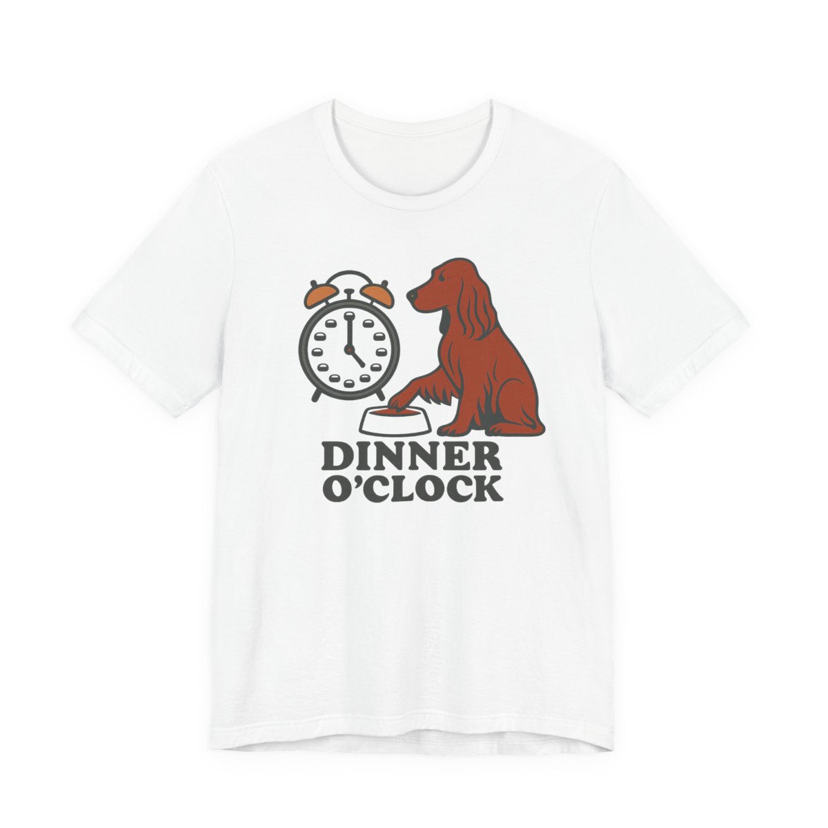Irish Setter Dinner O'Clock t-shirt, view 4