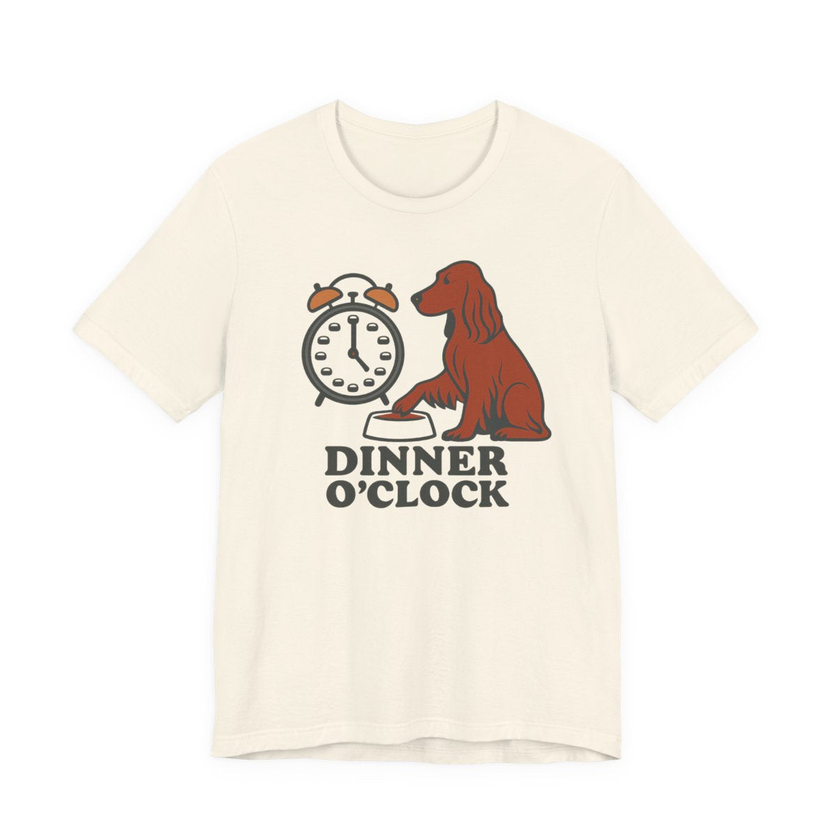 Irish Setter Dinner O'Clock t-shirt, view 3
