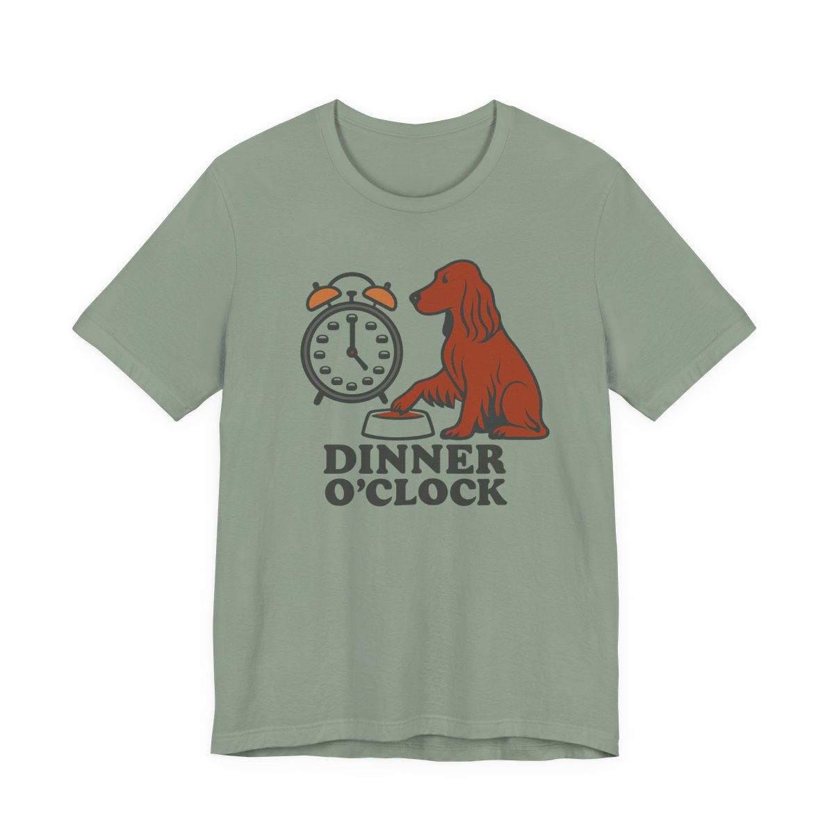 Irish Setter Dinner O'Clock t-shirt, view 5