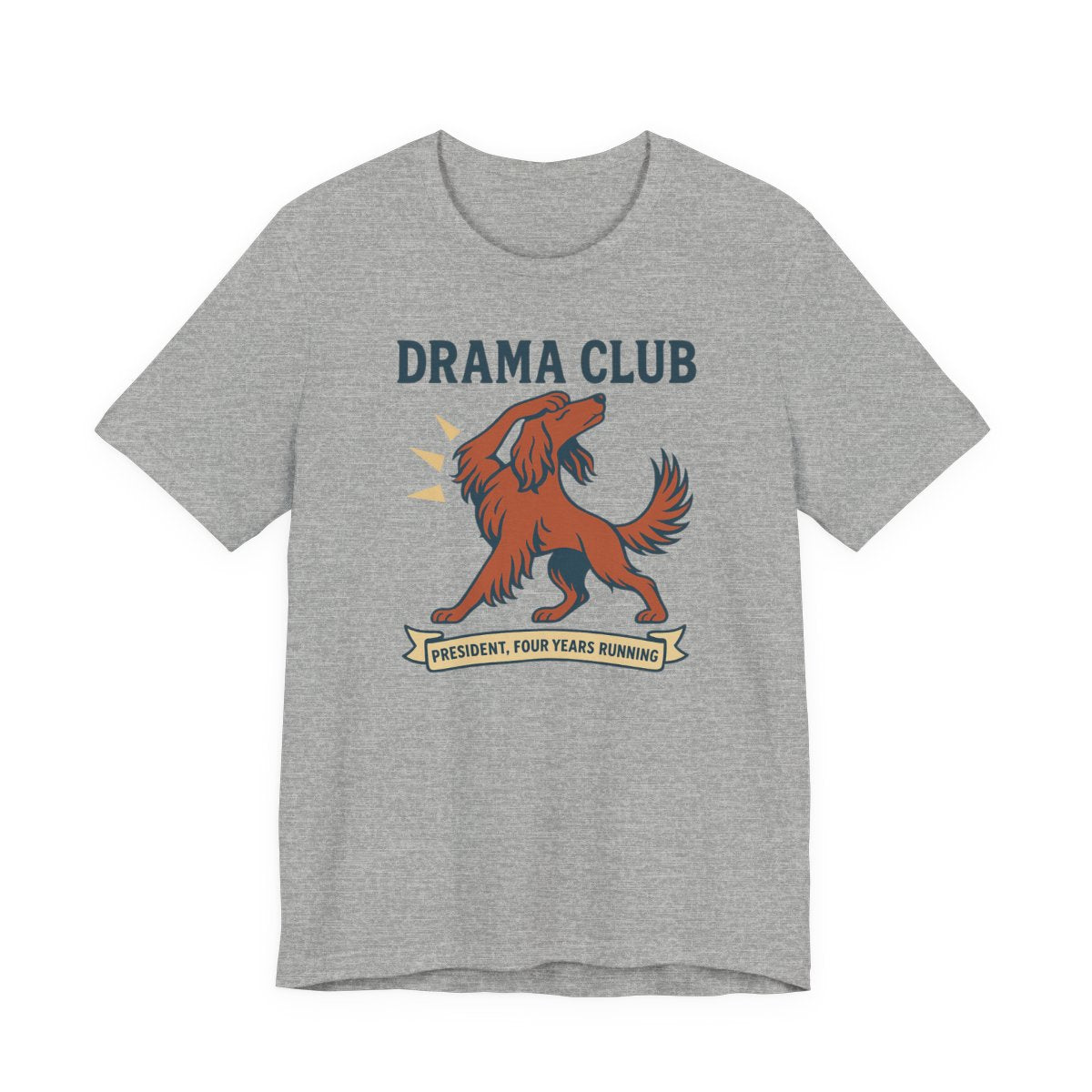 Irish Setter Drama Club President t-shirt, view 3