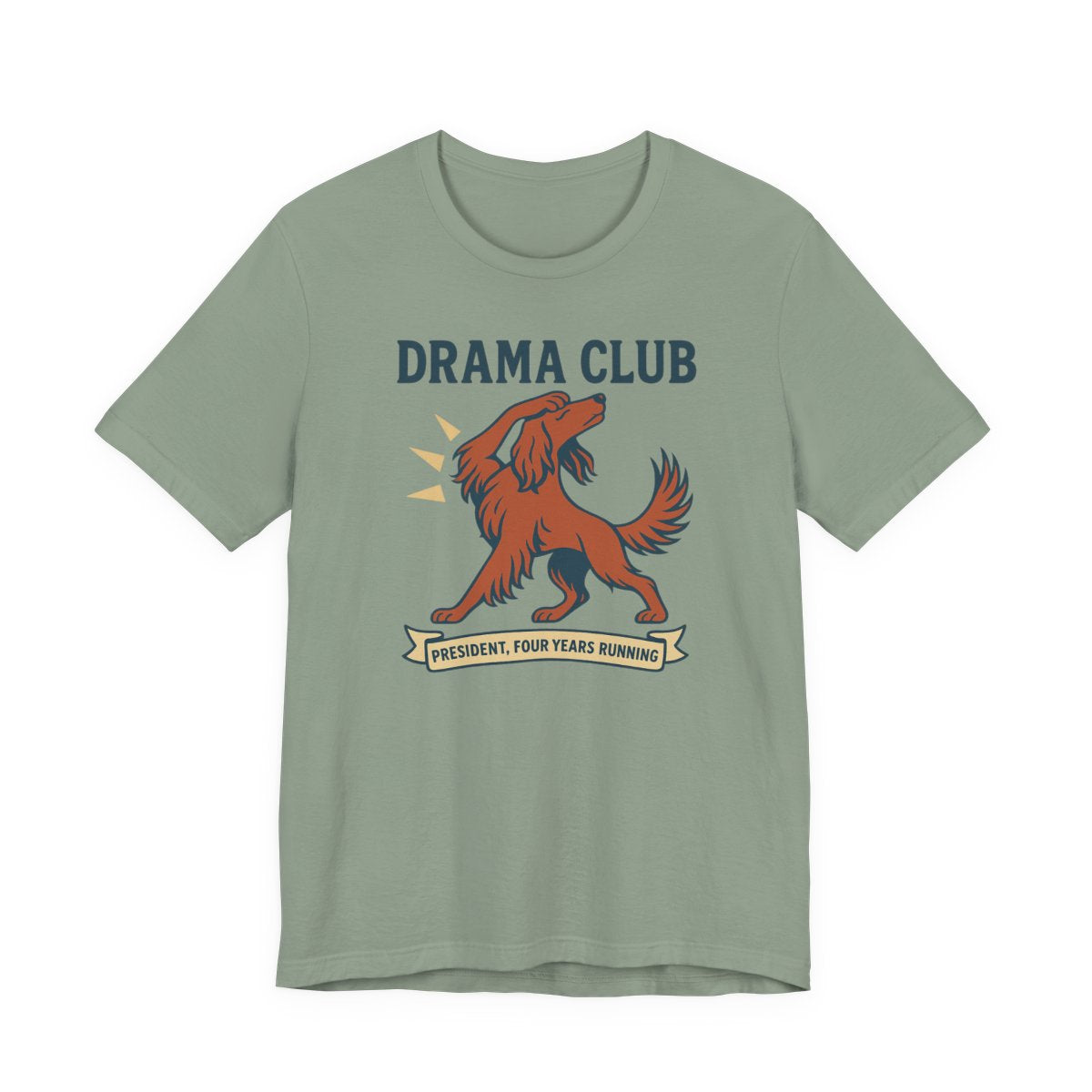 Irish Setter Drama Club President t-shirt, view 6