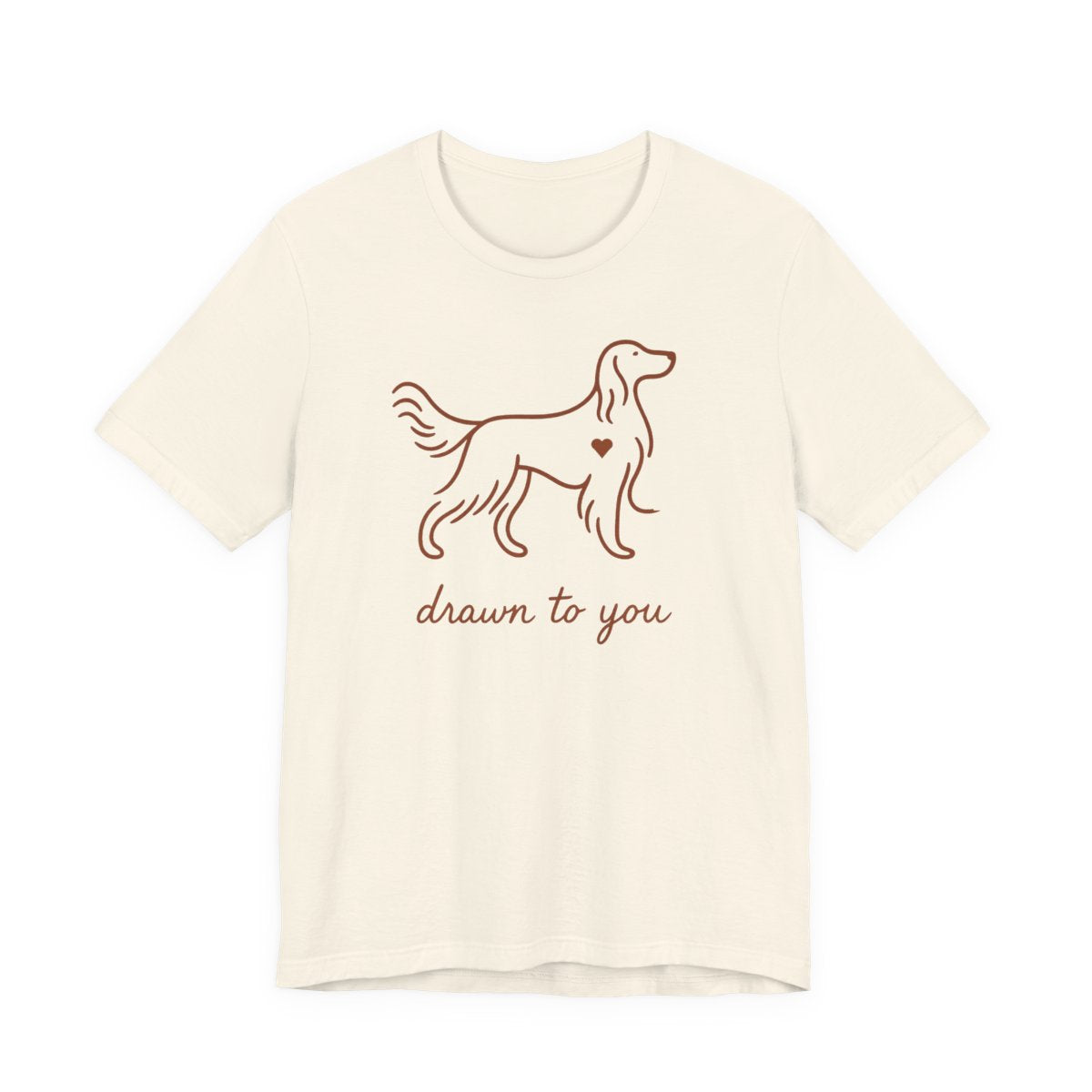 Irish Setter Drawn to You Line Art t-shirt, view 4