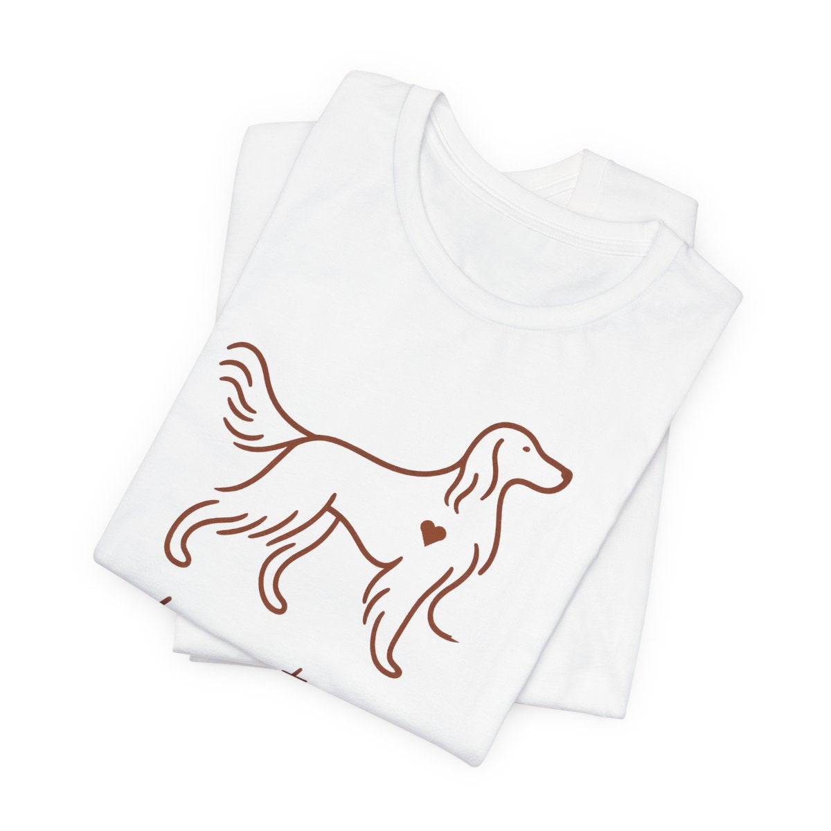 Irish Setter Drawn to You Line Art t-shirt, view 2
