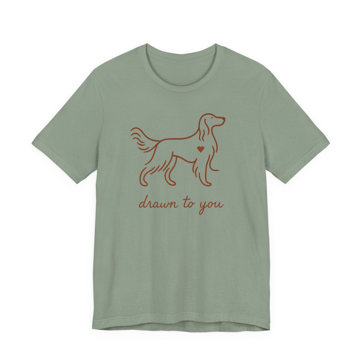 Irish Setter Drawn to You Line Art t-shirt, view 5