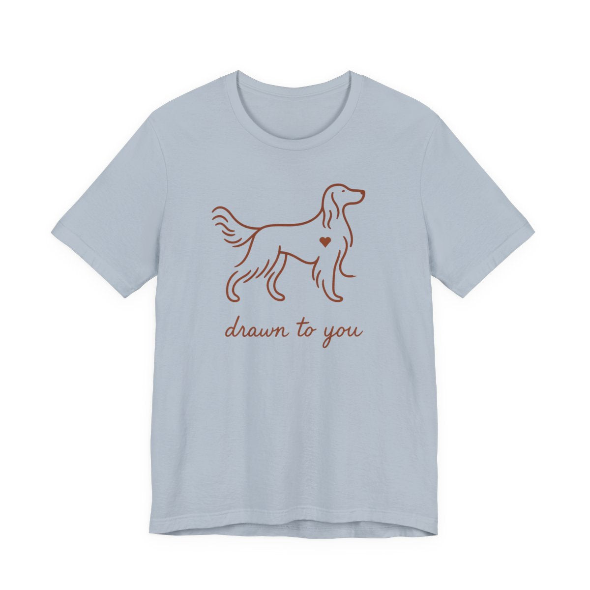 Irish Setter Drawn to You Line Art t-shirt, view 6