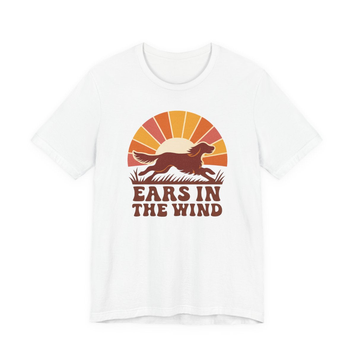 Irish Setter Ears in the Wind t-shirt, view 4