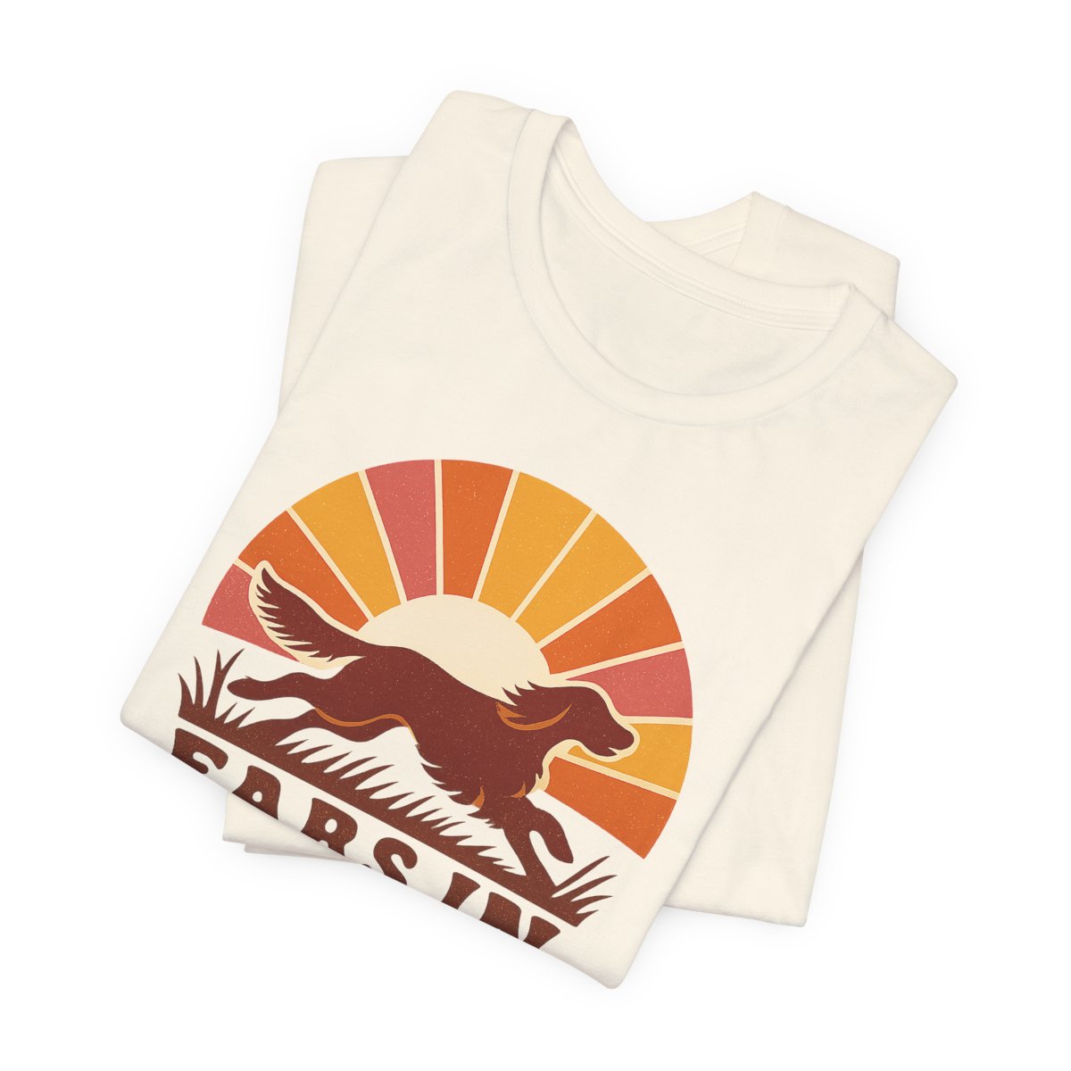 Irish Setter Ears in the Wind t-shirt, view 2