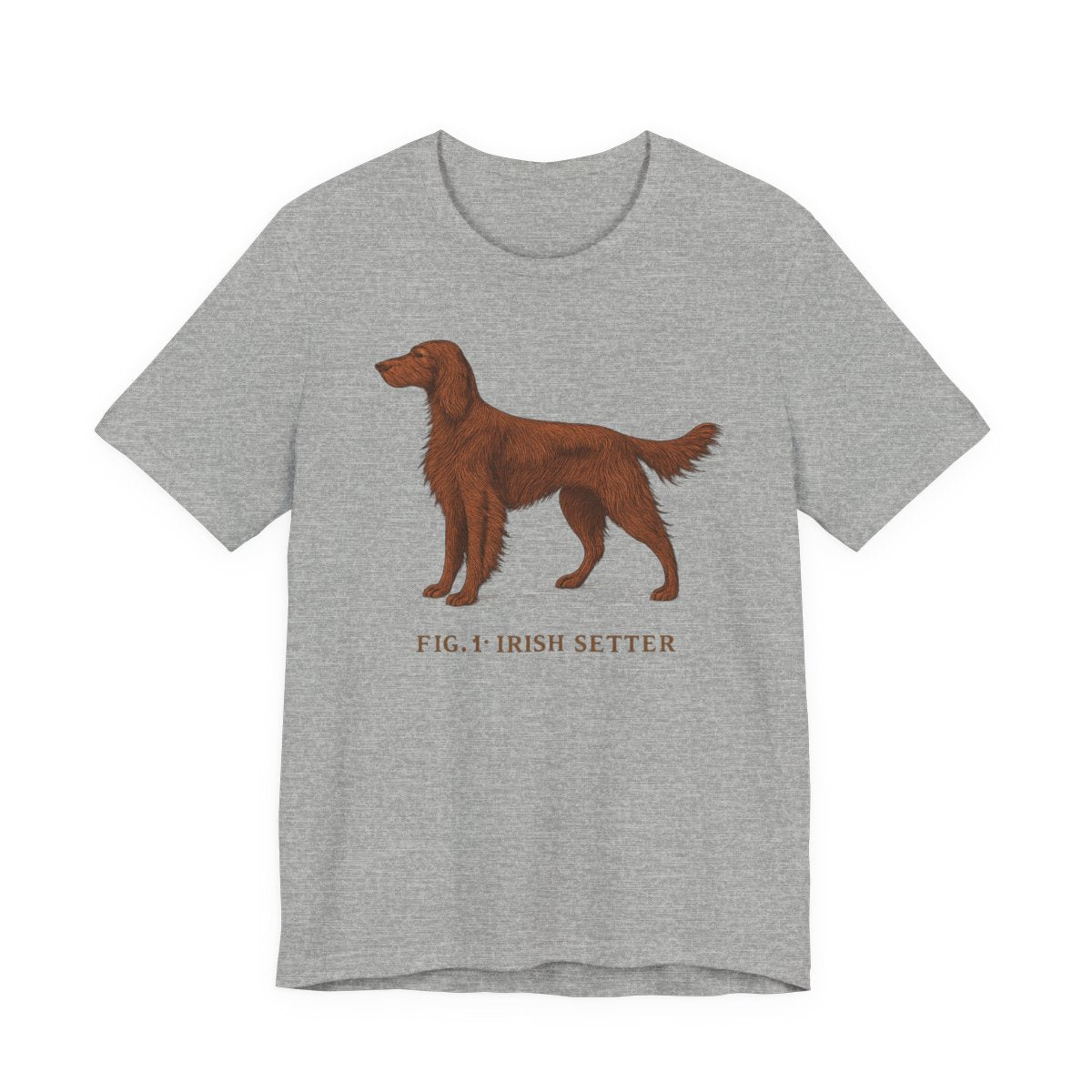 Irish Setter Fig. 1 Maximum Elegance t-shirt, view 7