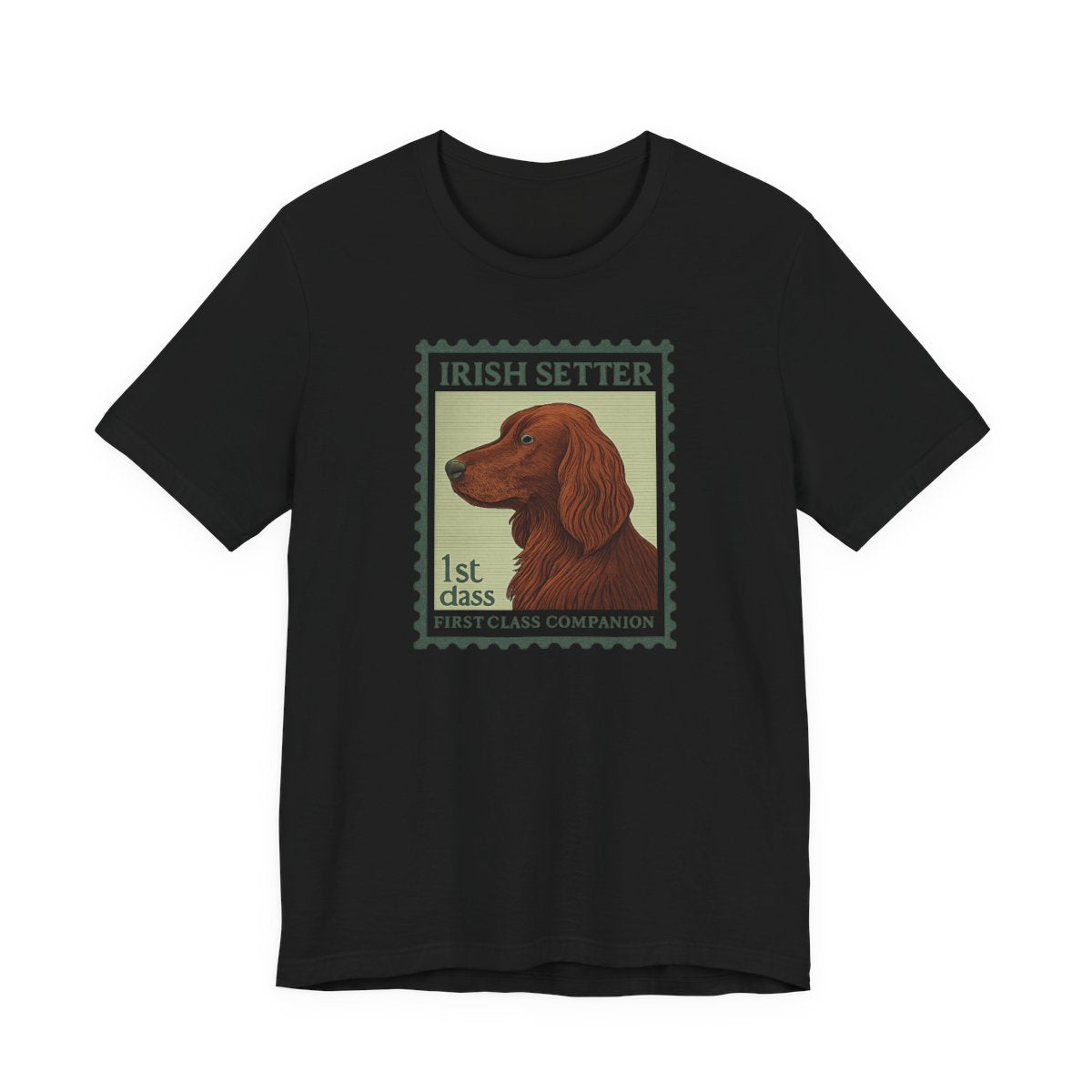 Irish Setter First Class Stamp t-shirt, view 5