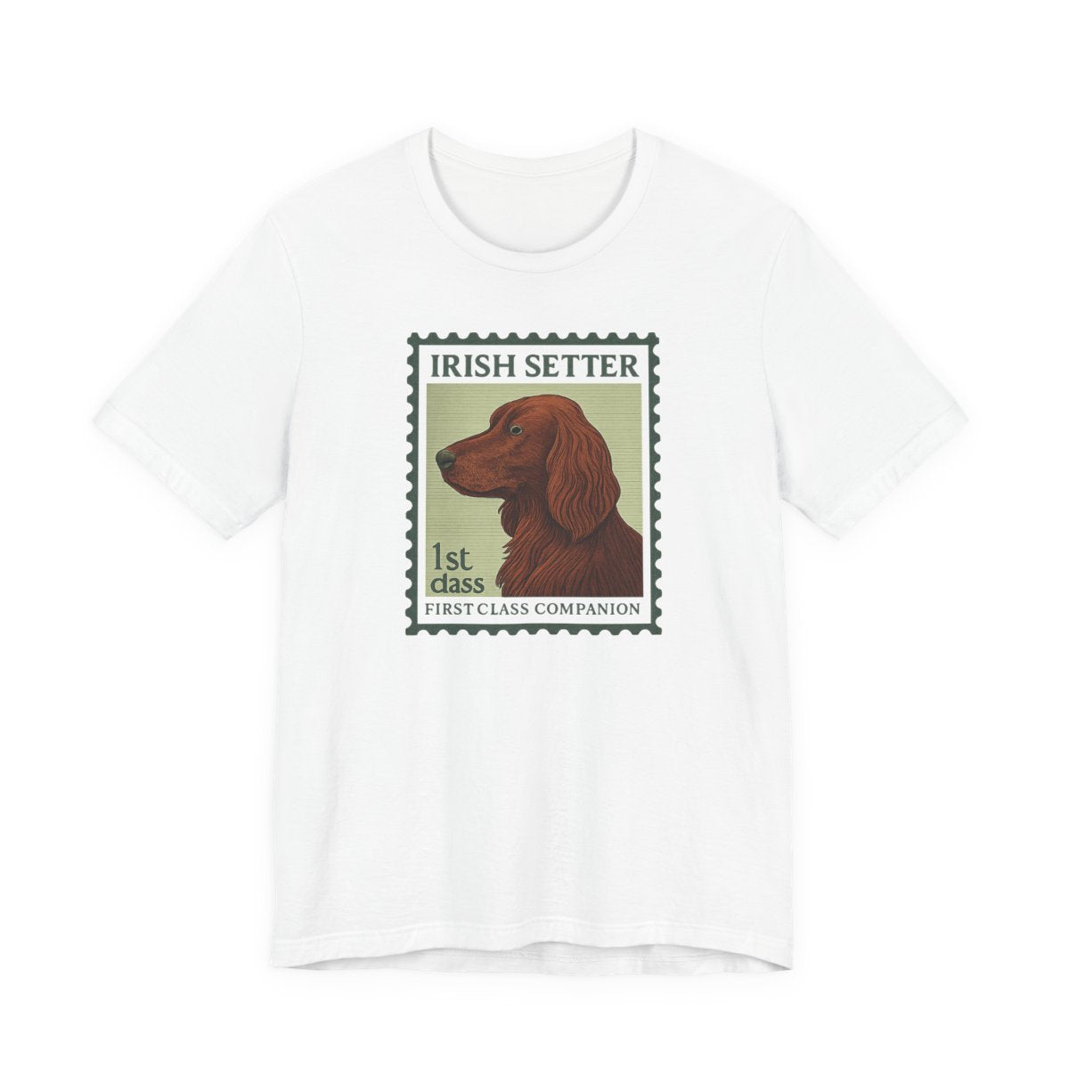 Irish Setter First Class Stamp t-shirt, view 4