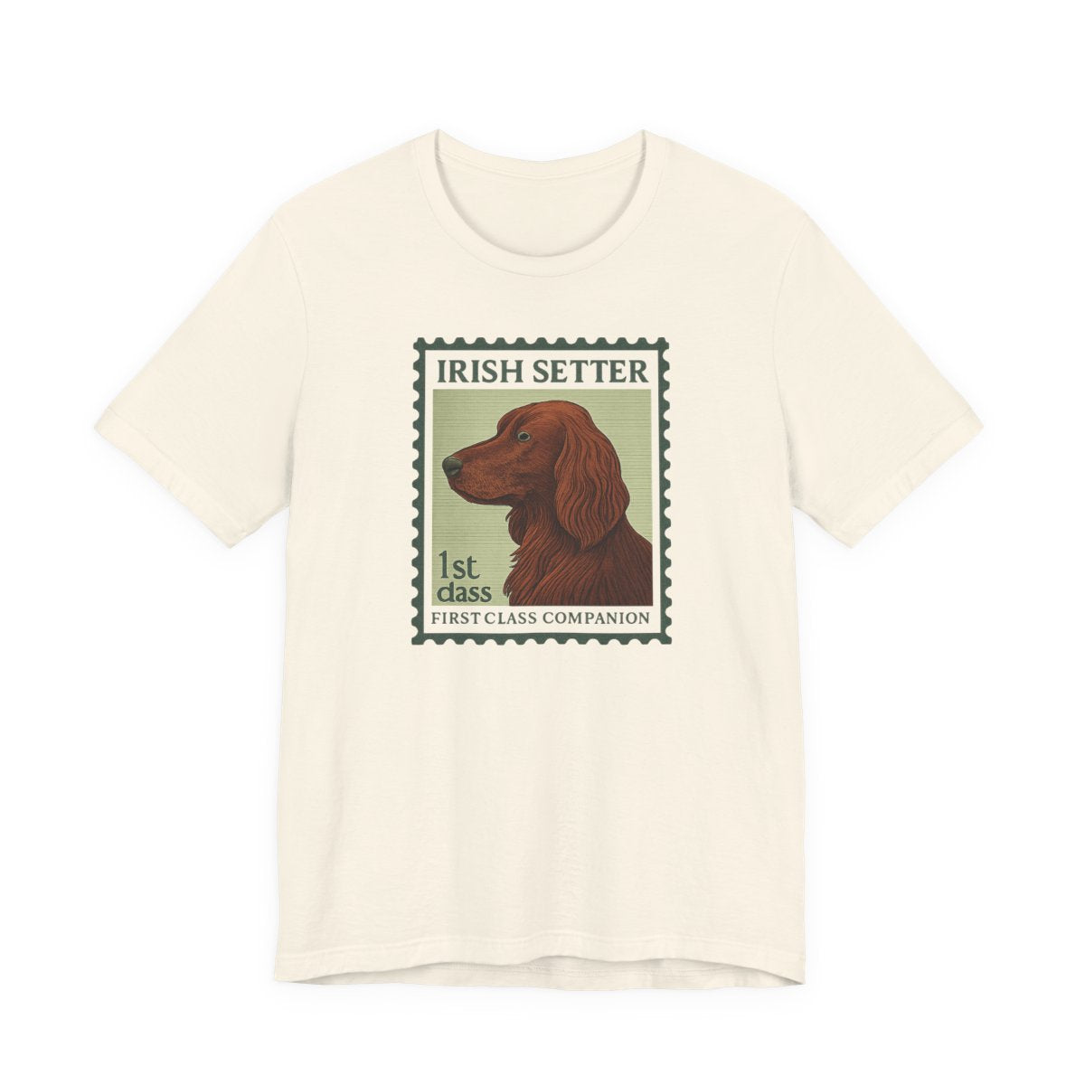 Irish Setter First Class Stamp t-shirt, view 3