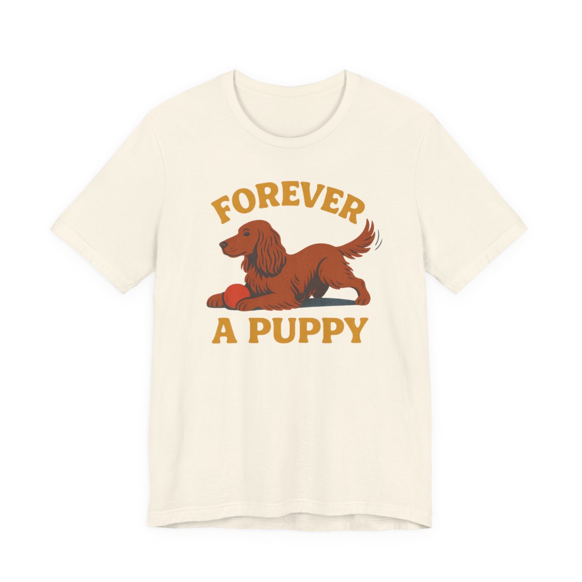 Irish Setter Forever a Puppy t-shirt, view 5