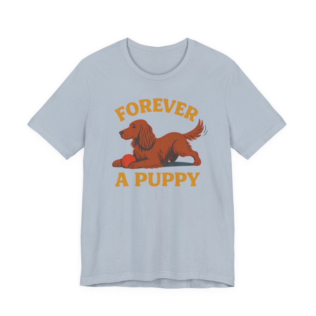Irish Setter Forever a Puppy t-shirt, view 3