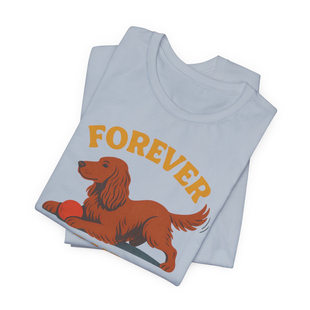 Irish Setter Forever a Puppy t-shirt, view 2