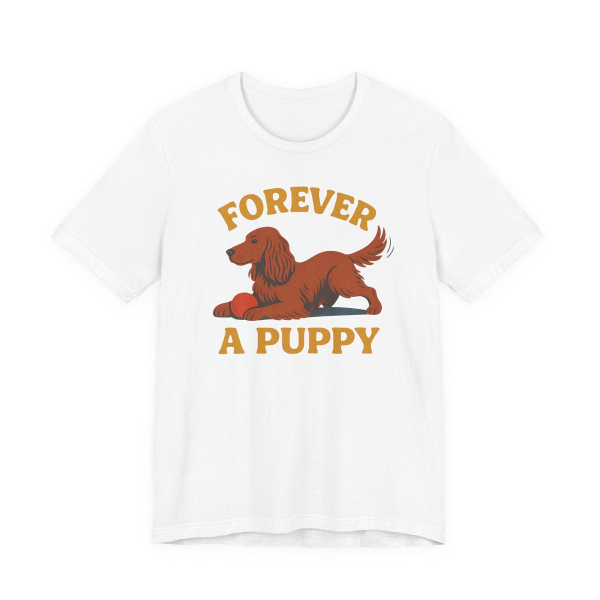 Irish Setter Forever a Puppy t-shirt, view 4