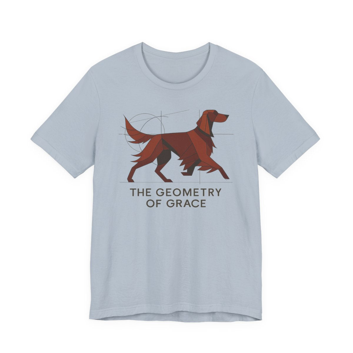 Irish Setter Geometry of Grace t-shirt, view 6
