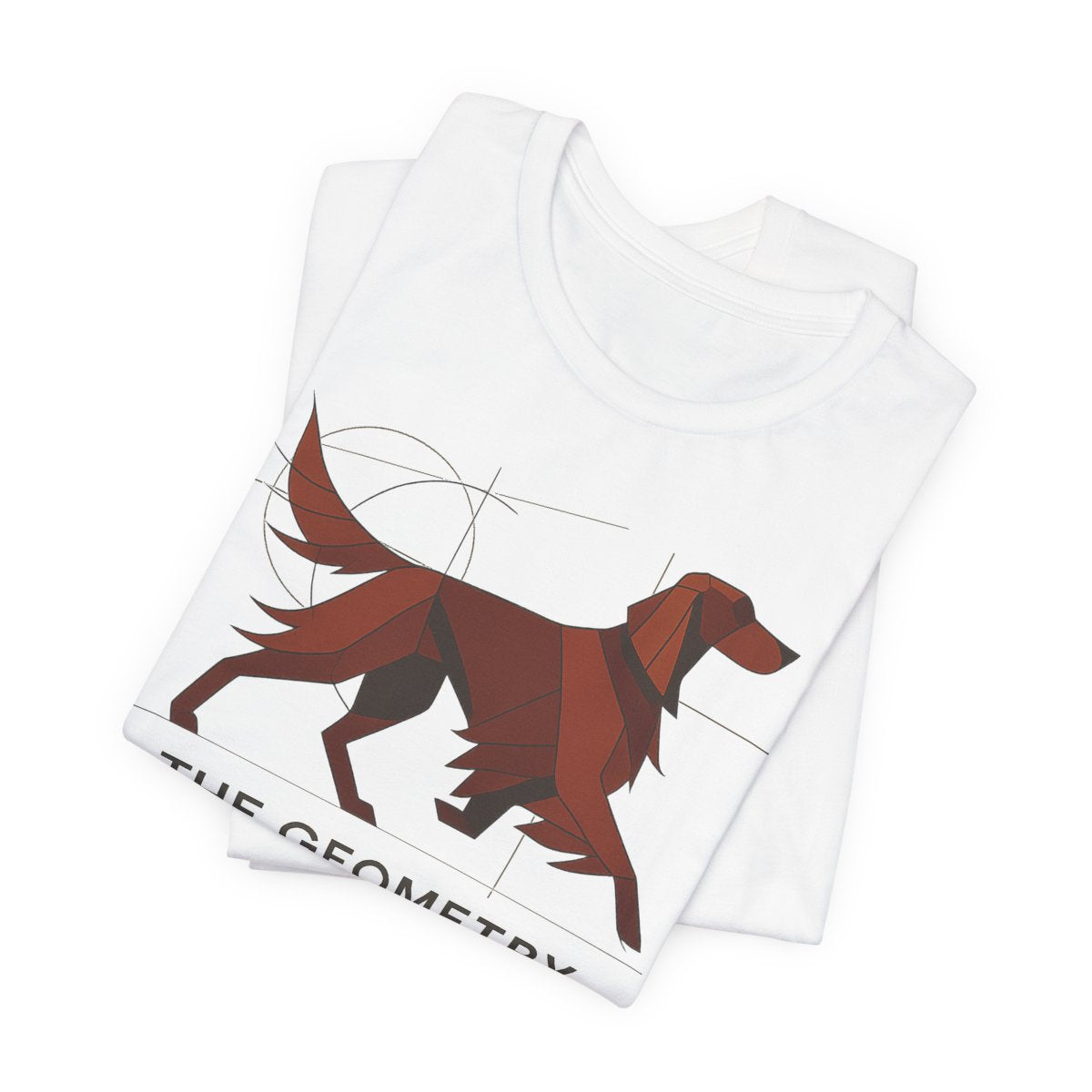 Irish Setter Geometry of Grace t-shirt, view 2
