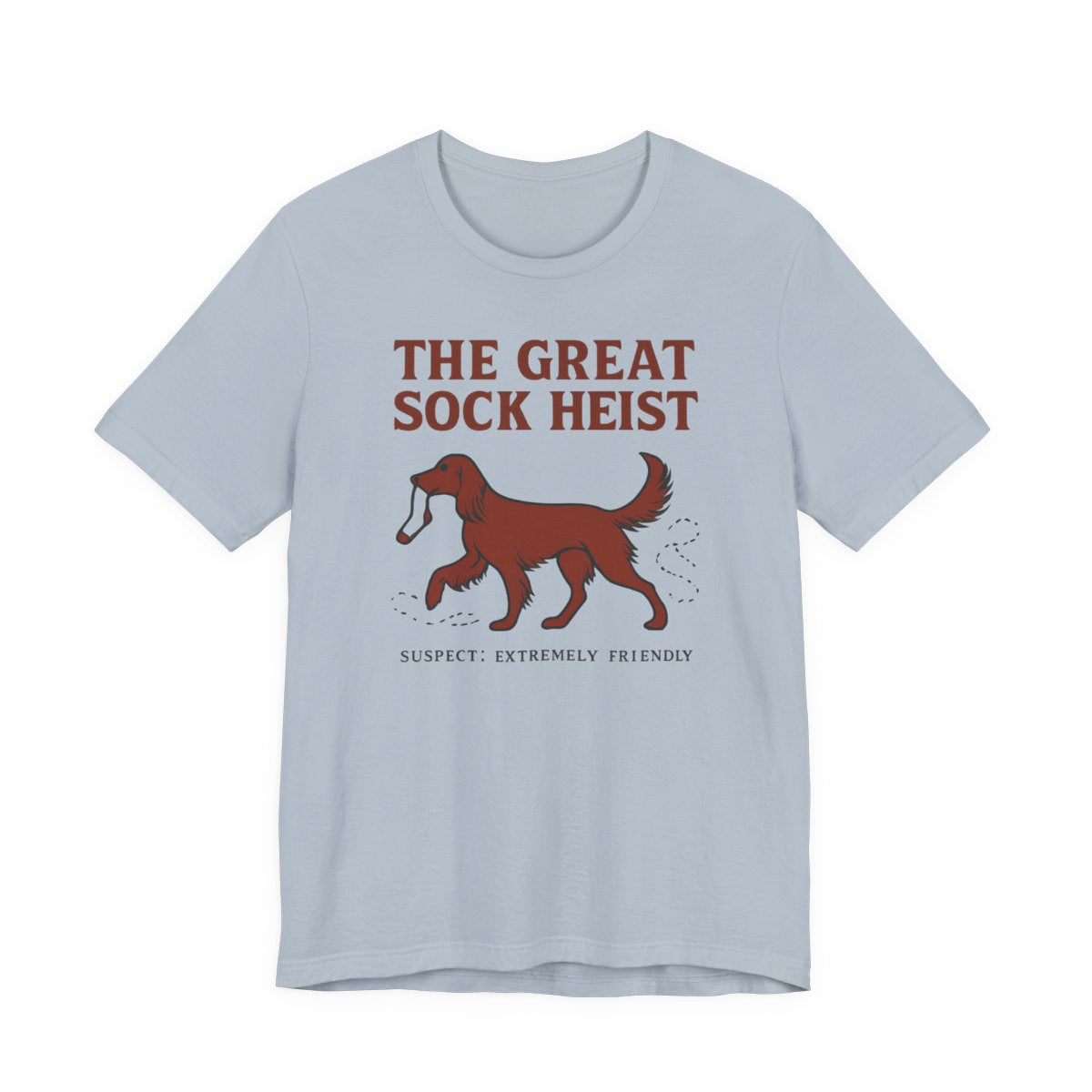 Irish Setter Great Sock Heist t-shirt, view 7