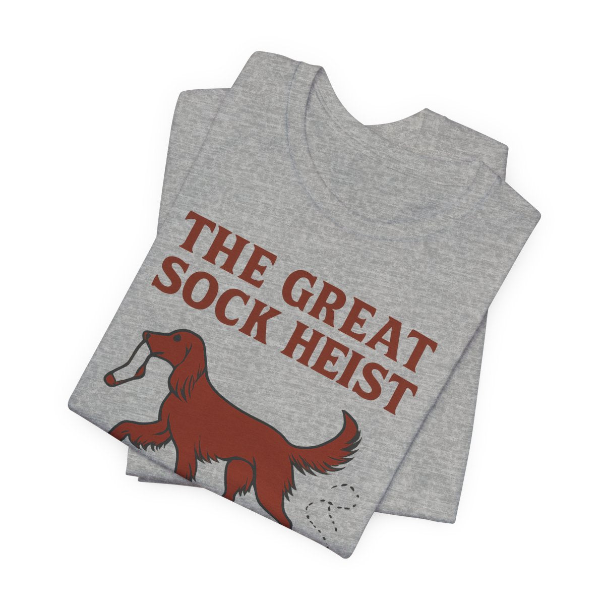 Irish Setter Great Sock Heist t-shirt, view 2