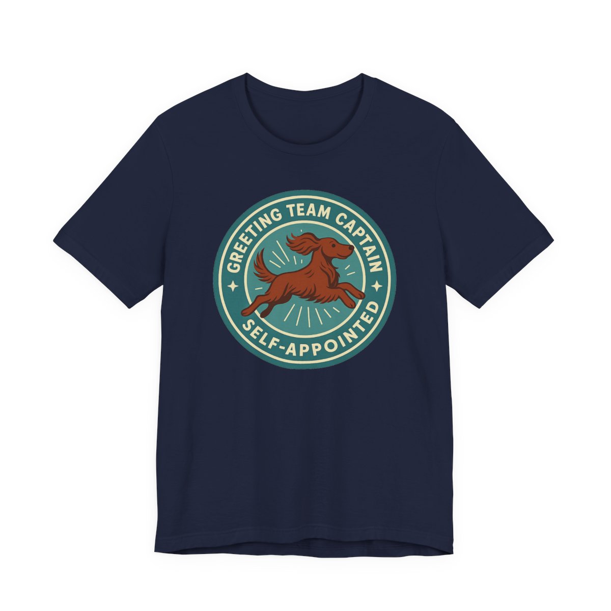 Irish Setter Greeting Team Captain t-shirt, view 7