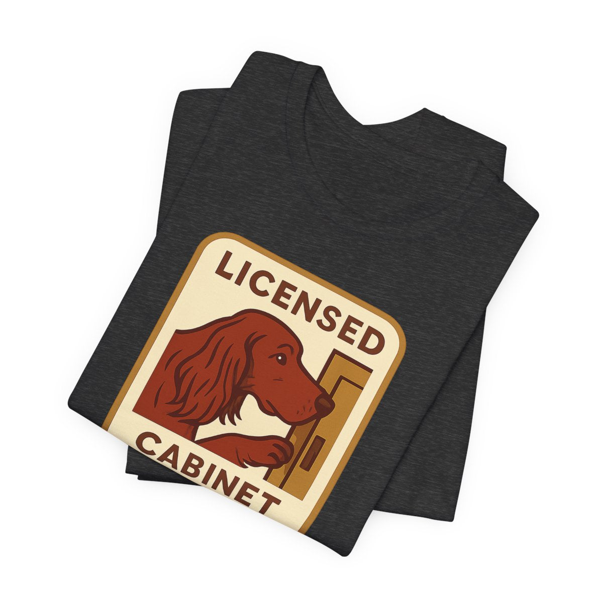 Irish Setter Licensed Cabinet Inspector t-shirt, view 2