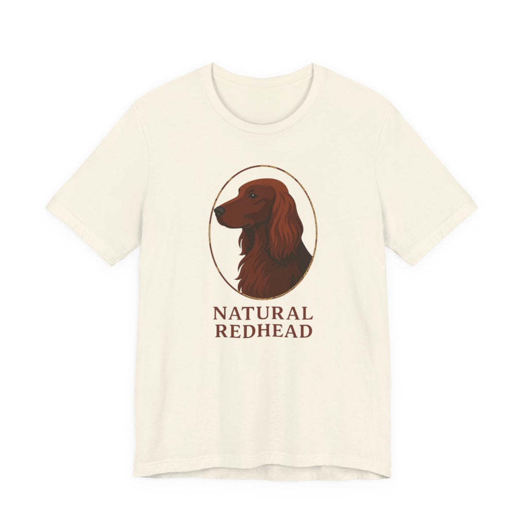 Irish Setter Natural Redhead Tee