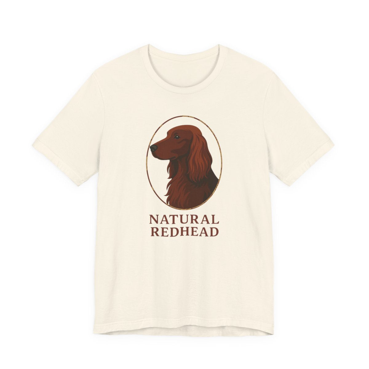 Irish Setter Natural Redhead Tee
