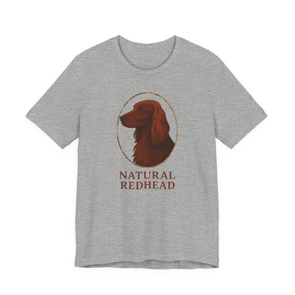 Irish Setter Natural Redhead Tee