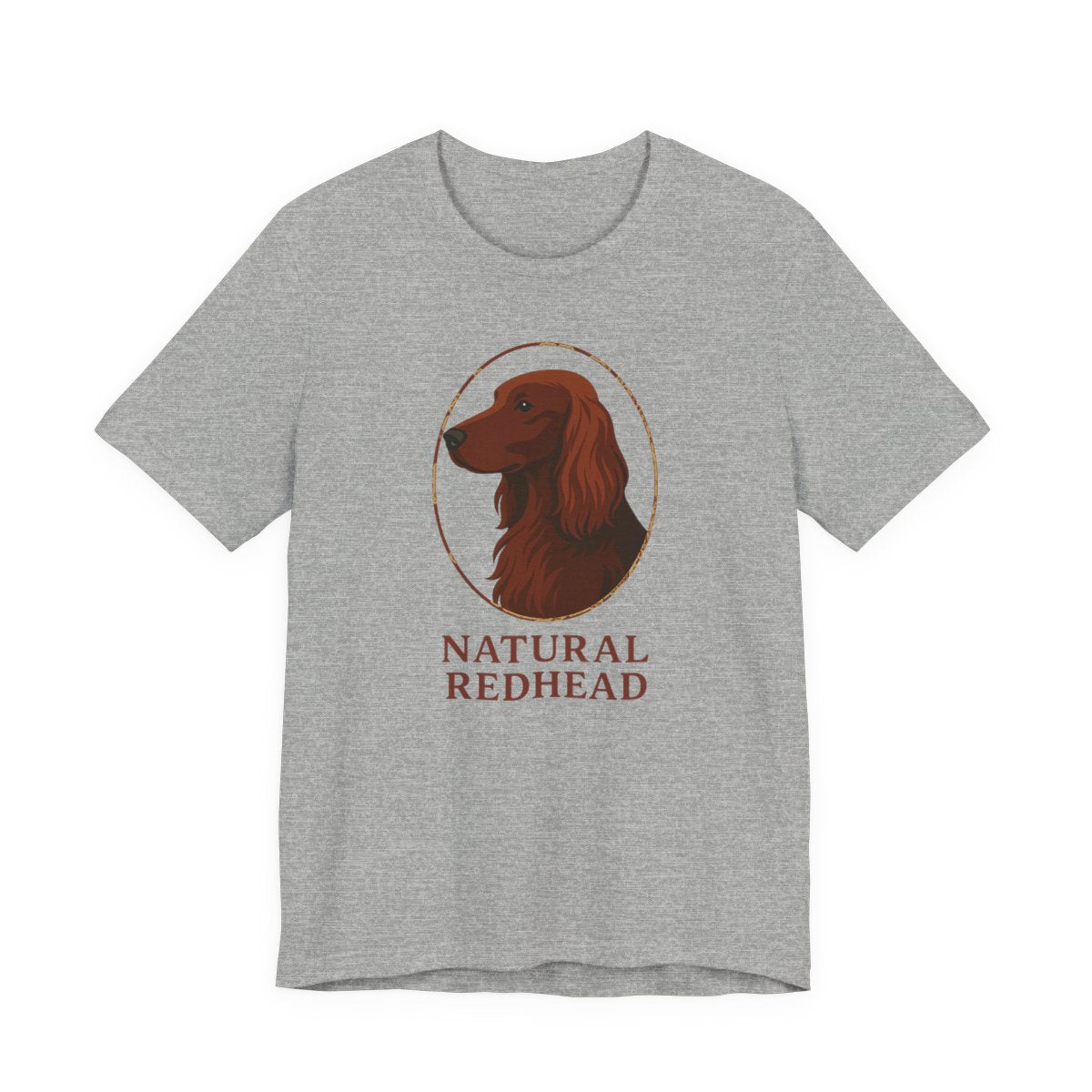 Irish Setter Natural Redhead Tee