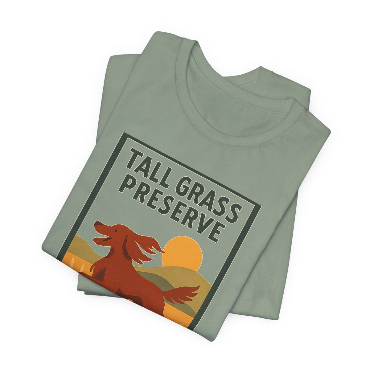 Irish Setter Tall Grass Preserve t-shirt, view 2