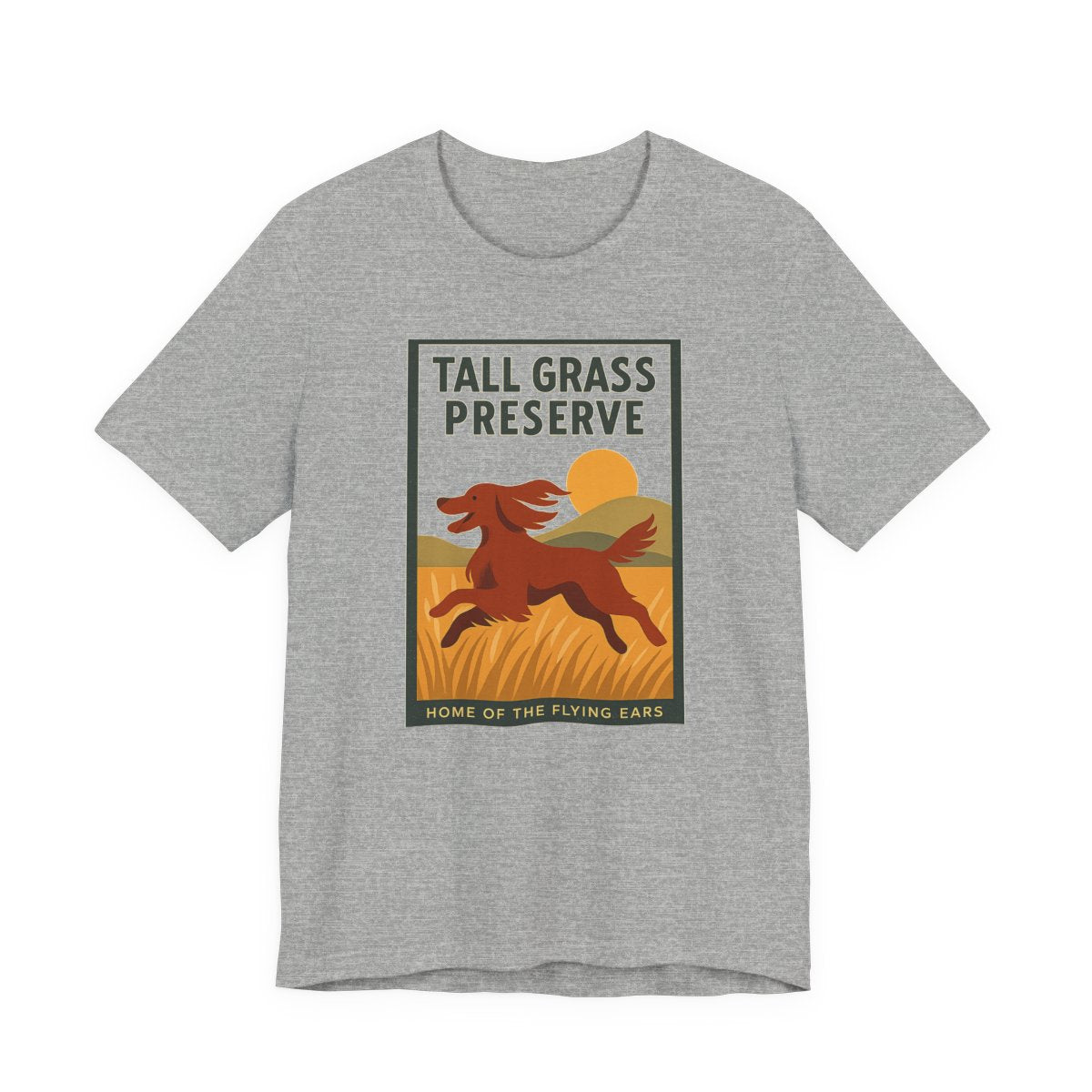 Irish Setter Tall Grass Preserve t-shirt, view 6