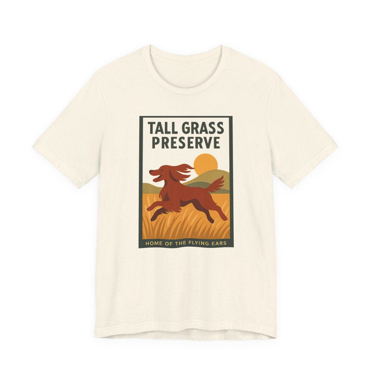 Irish Setter Tall Grass Preserve t-shirt, view 4