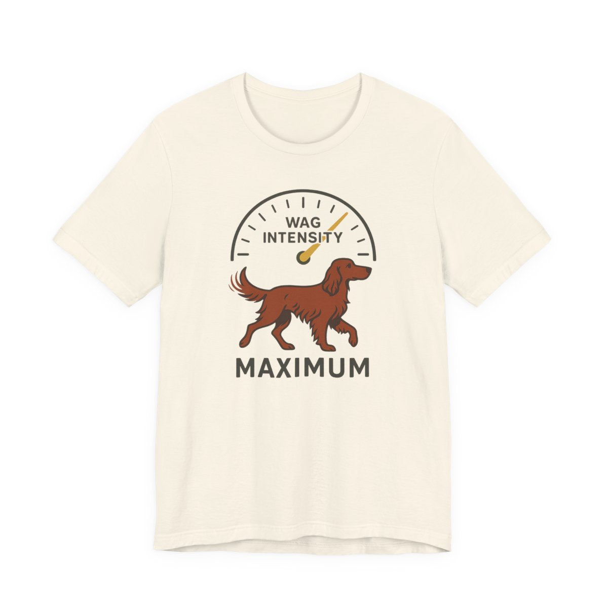 Irish Setter Wag Intensity Maximum t-shirt, view 5