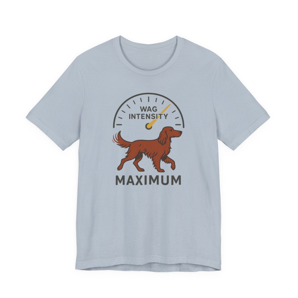 Irish Setter Wag Intensity Maximum t-shirt, view 7
