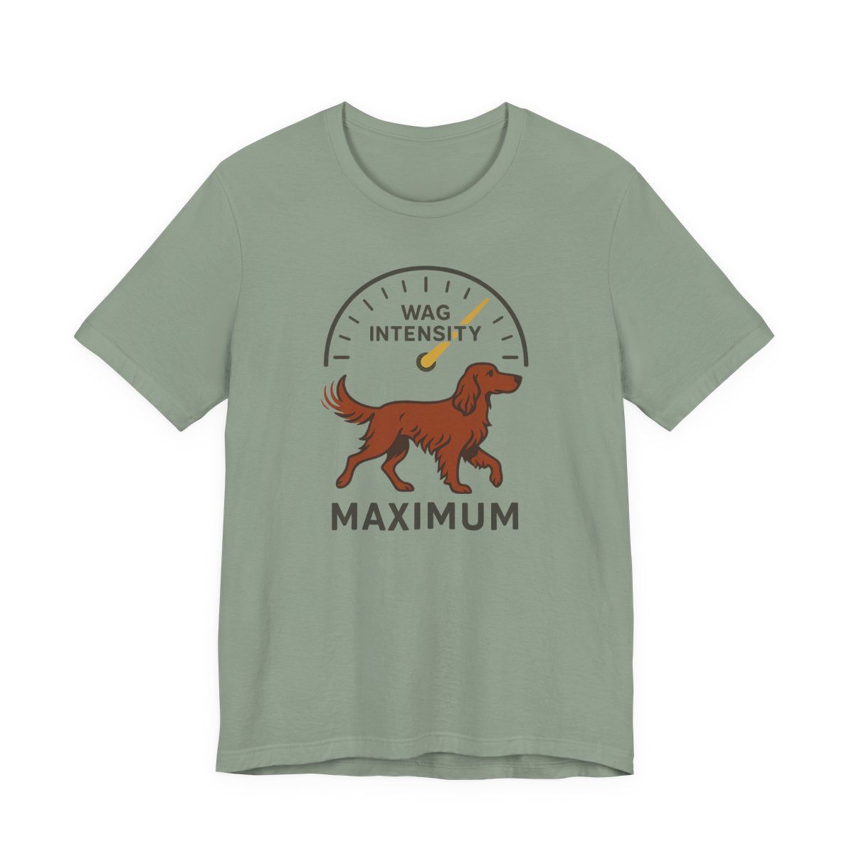 Irish Setter Wag Intensity Maximum t-shirt, view 6
