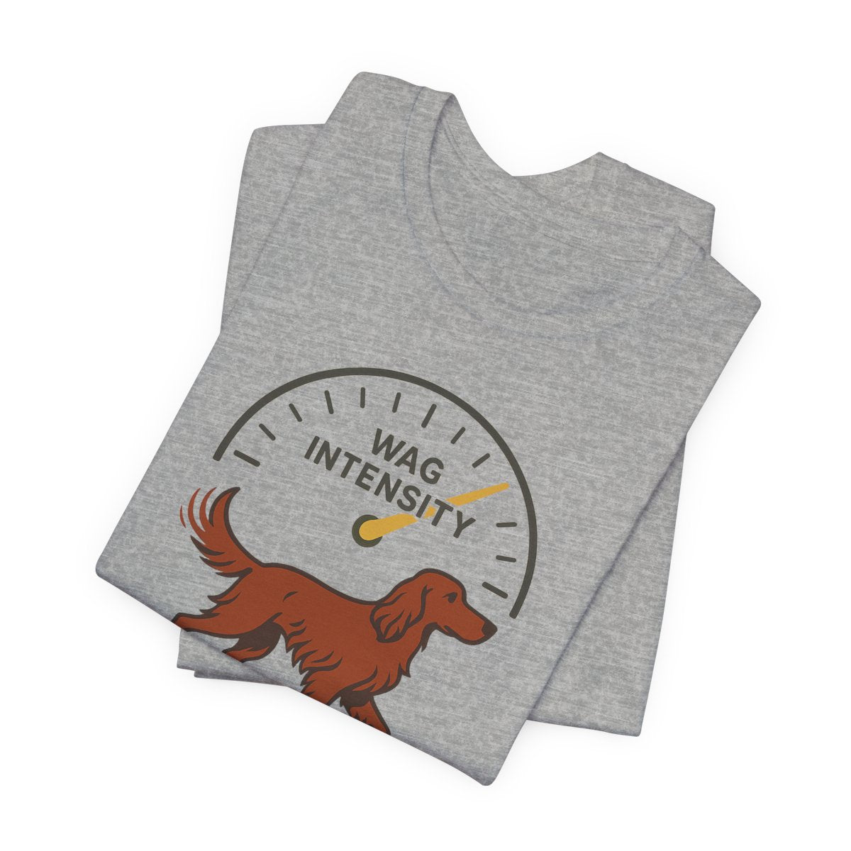 Irish Setter Wag Intensity Maximum t-shirt, view 2