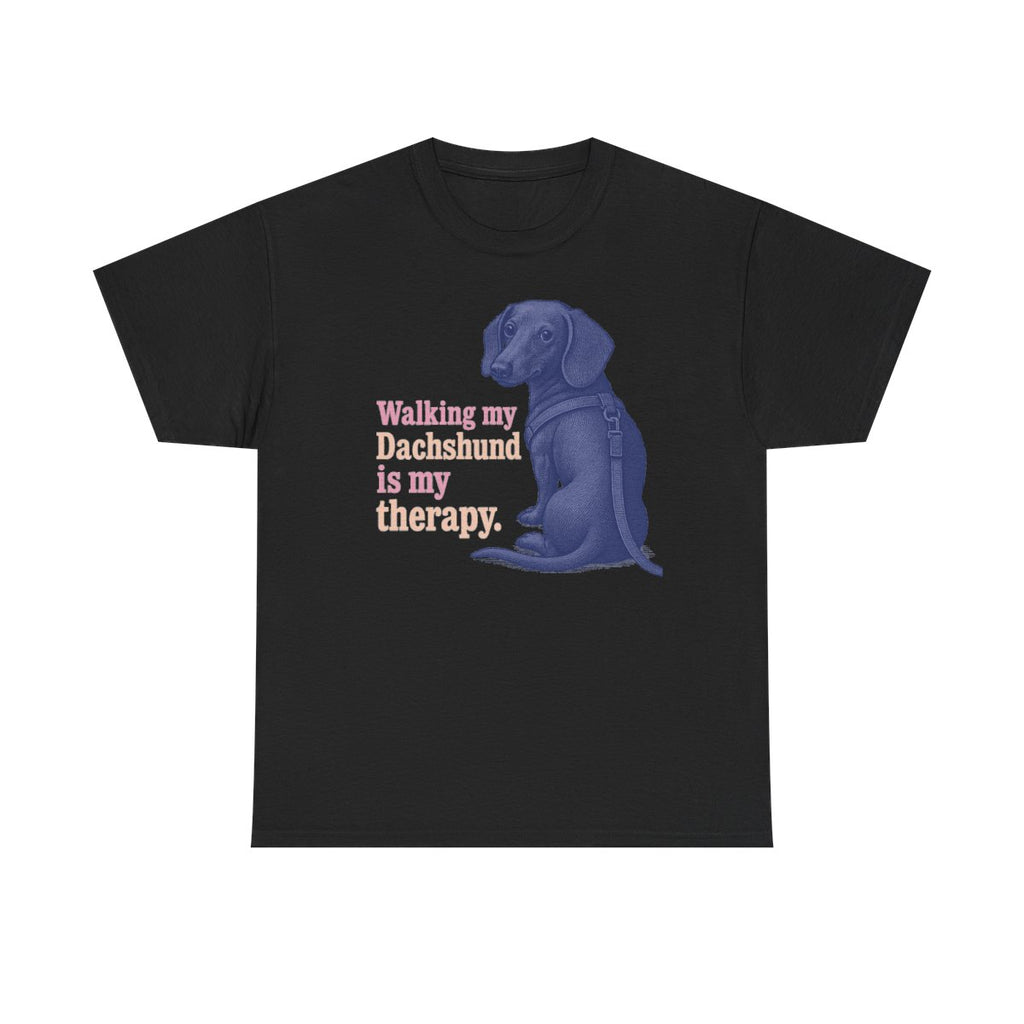 My Doxie Therapy Vintage Graphic t-shirt, Black