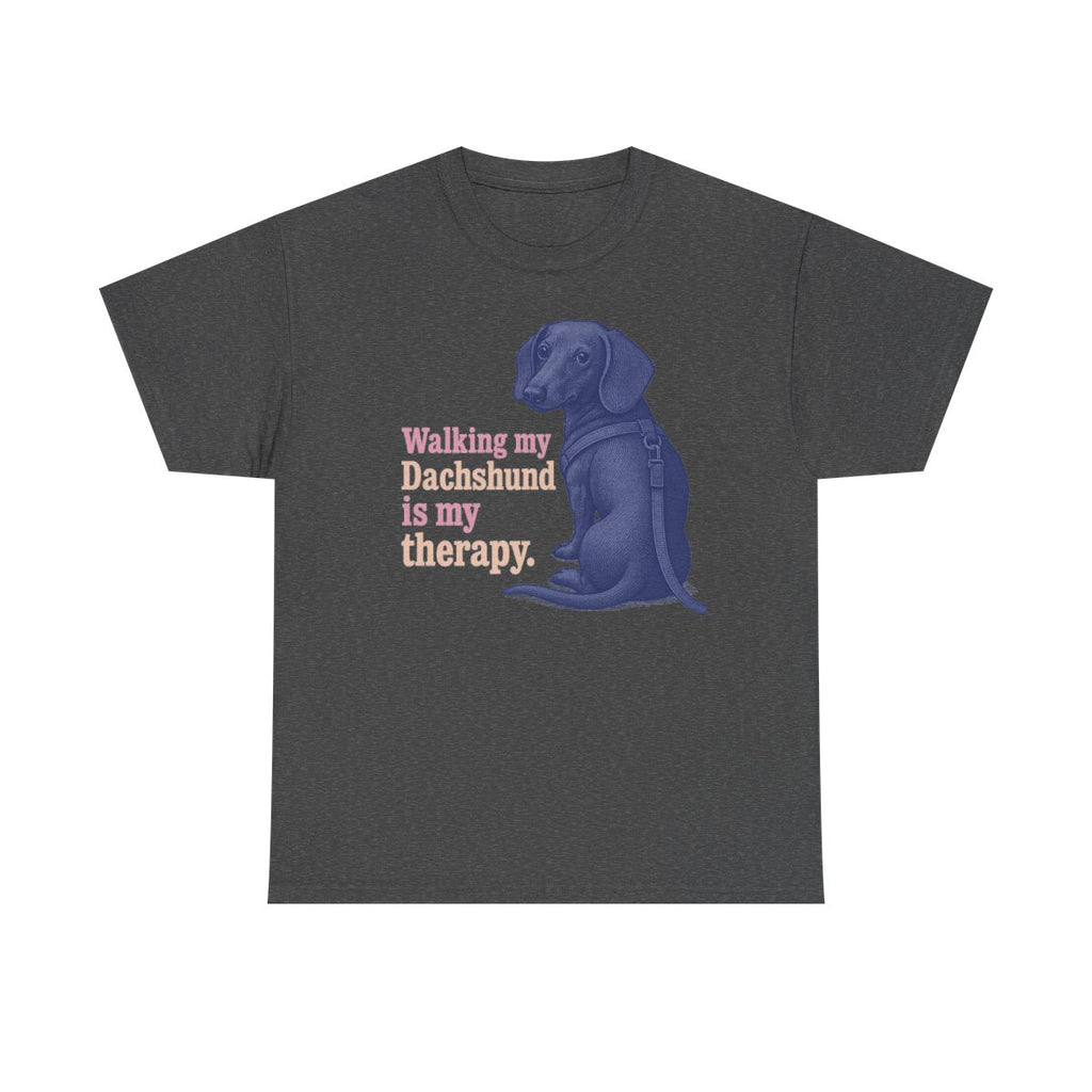 My Doxie Therapy Vintage Graphic t-shirt, Dark Heather