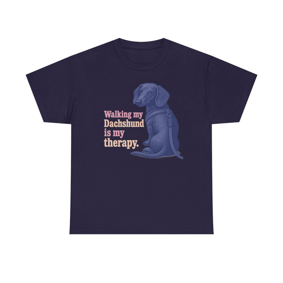 My Doxie Therapy Vintage Graphic t-shirt, Blackberry