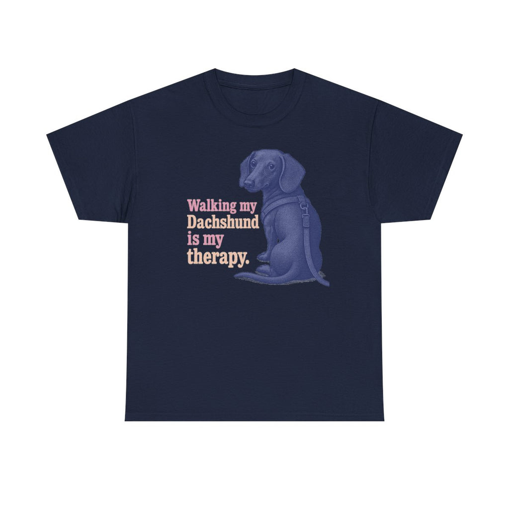 My Doxie Therapy Vintage Graphic t-shirt, Navy