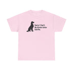 My Gordon Setter Said No. Humorous t-shirt, Light Pink