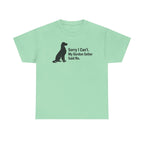 My Gordon Setter Said No. Humorous t-shirt, Mint Green