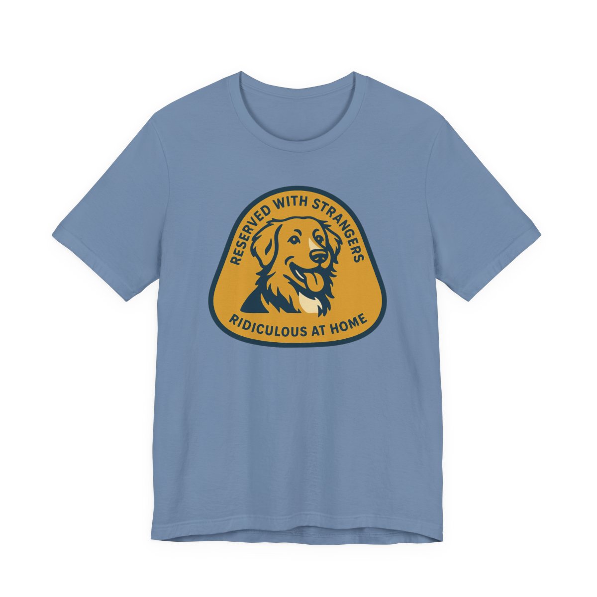 Nova Scotia Duck Tolling Retriever Reserved With Strangers t-shirt, view 5