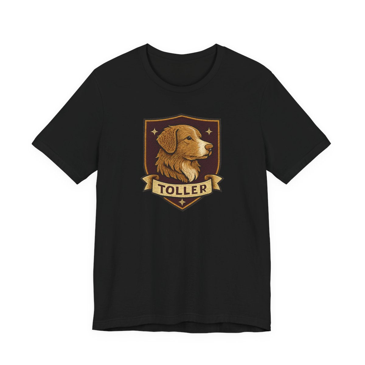 Nova Scotia Duck Tolling Retriever Toller Crest t-shirt, view 4